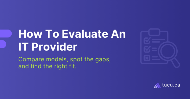 How To Evaluate An IT Provider - Cover